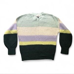Universal Thread Colorblock Stripe Sweater, Women’s XS